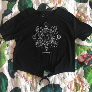 🌙 Black Astral Cropped T ⭐️